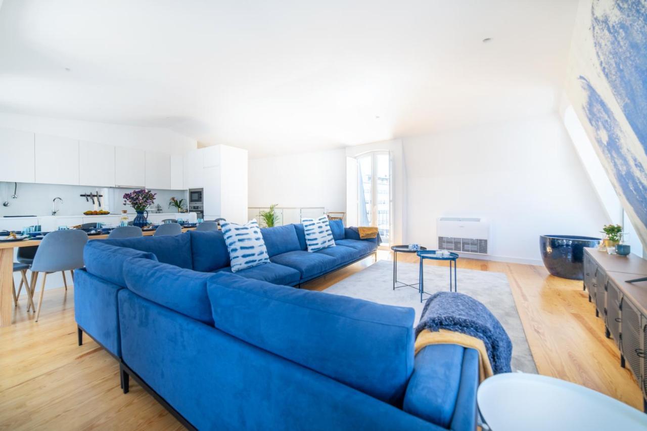 Blue By The River 4 - Unique Penthouse Duplex With A View Lisboa Ngoại thất bức ảnh