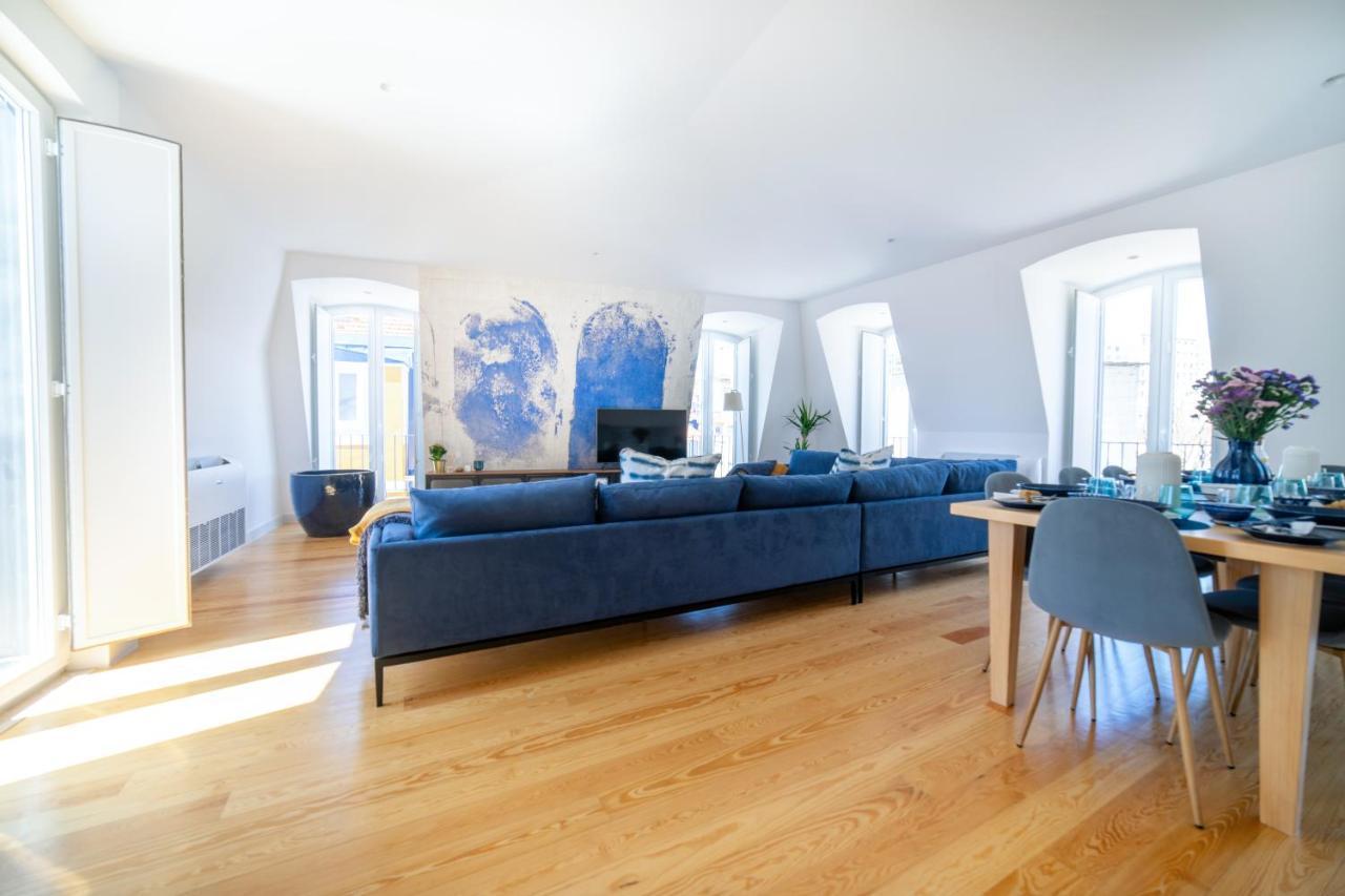 Blue By The River 4 - Unique Penthouse Duplex With A View Lisboa Ngoại thất bức ảnh